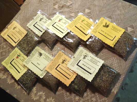 Salt Free Herb Dry Cooking Seasoning Blends, Poultry Seasoning for Turkey no salt, seafood, vegetable, Italian, gluten free