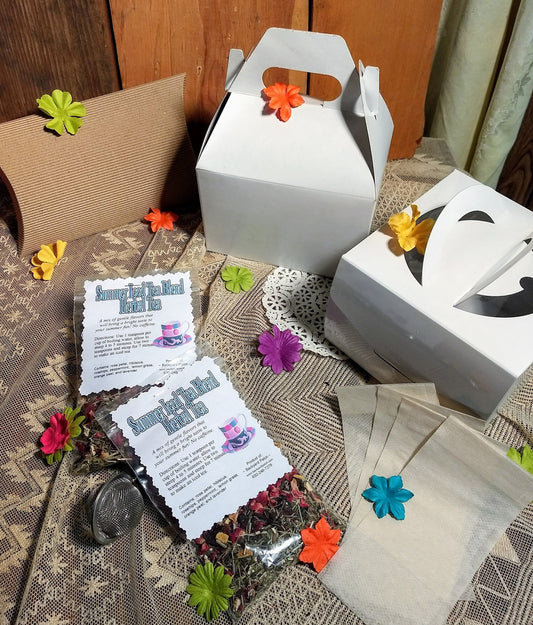 Subscription Herb Tea Monthly - 12 months, two bags of tea, tea infuser, enough for 30 cups of tea