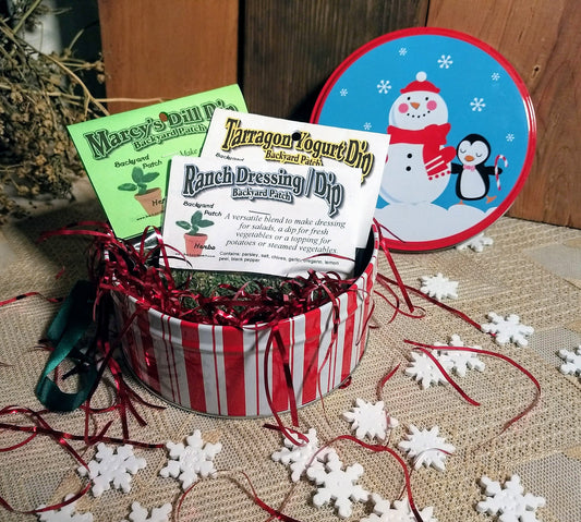 Spring Holiday Gift Box of Herb Cooking Mixes, Choose 3 or 5 Seasoning Blends