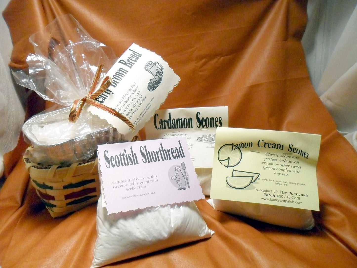 Shortbread, Herb Flavored Dry Mixes, various recipes