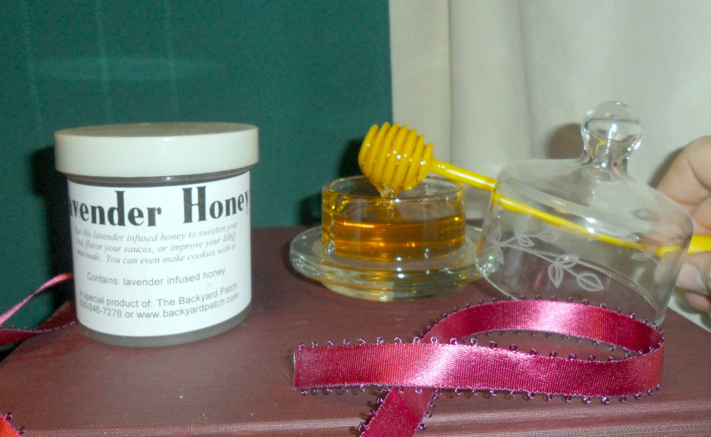 Lavender Honey for cookies, tea and baking