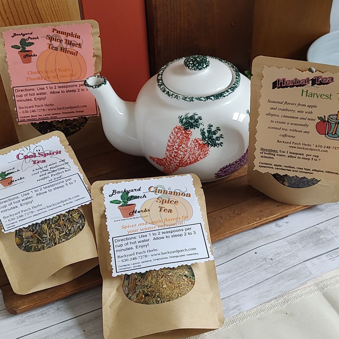 Limited Edition Halloween Teas, Midnight, Tanna Leaf, Spooky Time and more