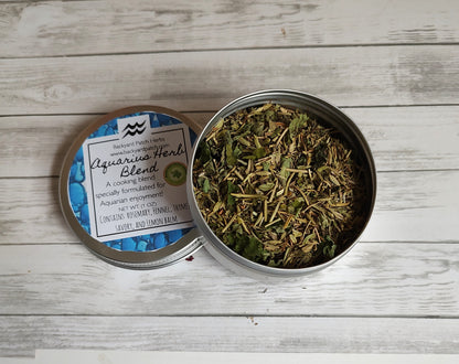 Zodiac Cooking and Tea Blend for Aquarius (January 20 to February 18)