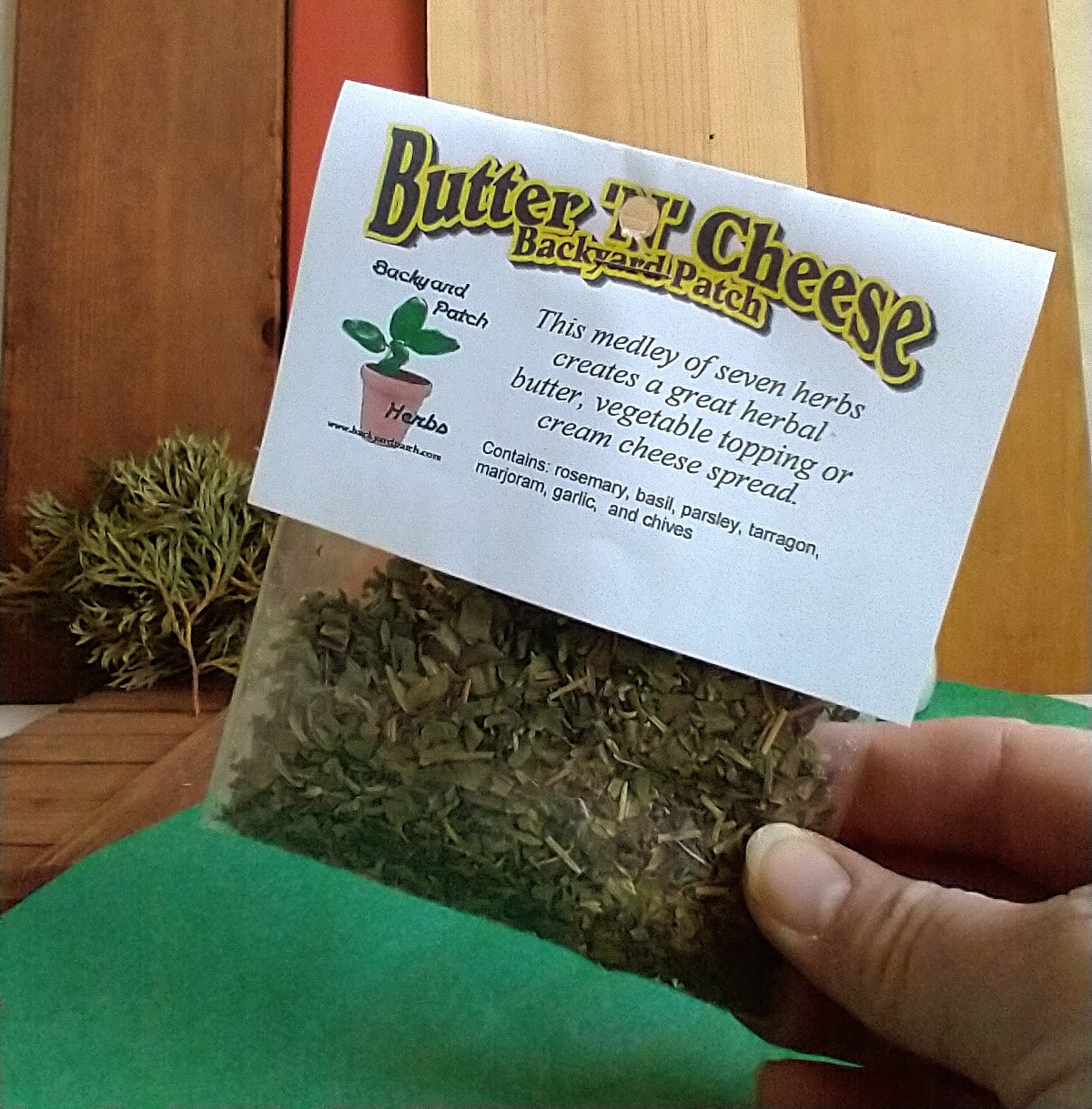 Butter N Cheese Herb Seasoning Blend for Cream Cheese or Butter