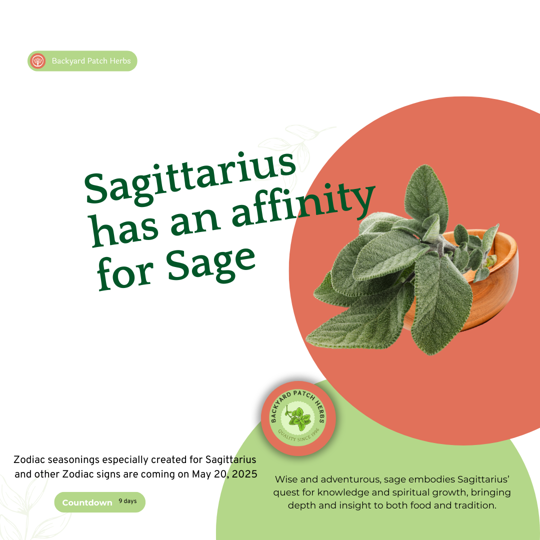 Zodiac Cooking and Tea Blend for Sagittarius (November 22 to  December 21)