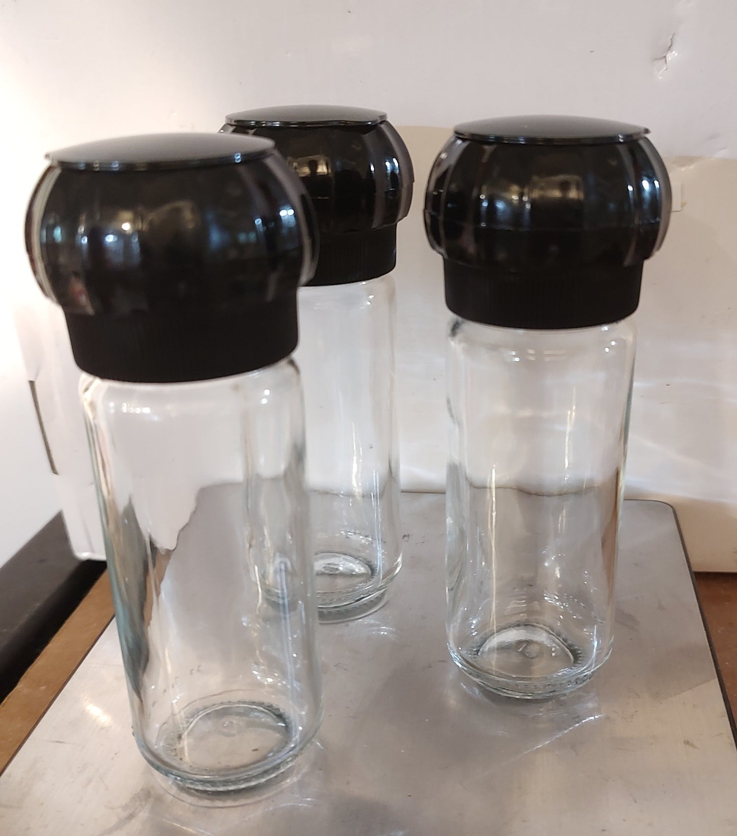 Salt Substitute Grinder Jars, salt-free blends created with garlic, onion, basil, rosemary