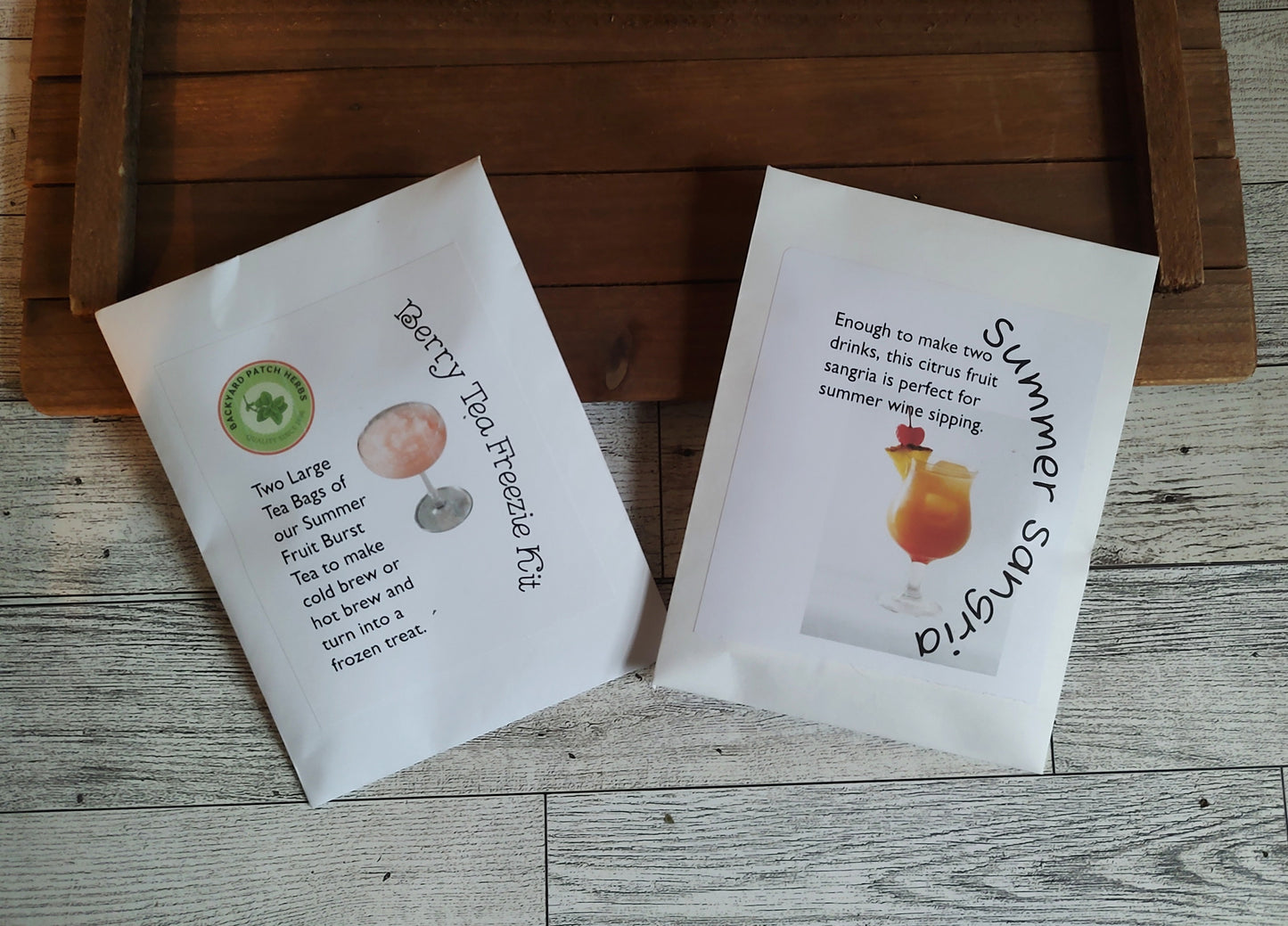 DIY Cocktail/ Mocktail Kits, make flavored vodka and gin, berry flavored summer drinks and more