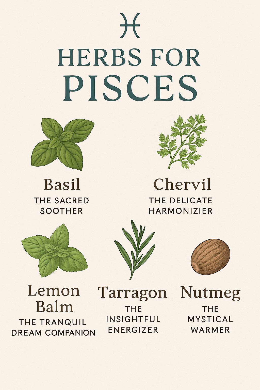 Zodiac Cooking and Tea Blend for Pisces (February 19 to March 20)