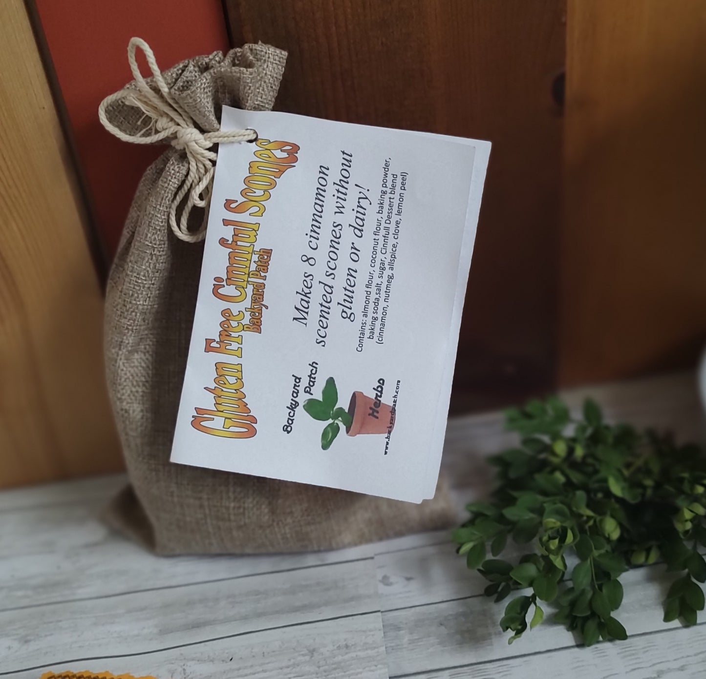 Gluten Free Dry Scone Mixes, many flavors, cinnamon, lavender, citrus