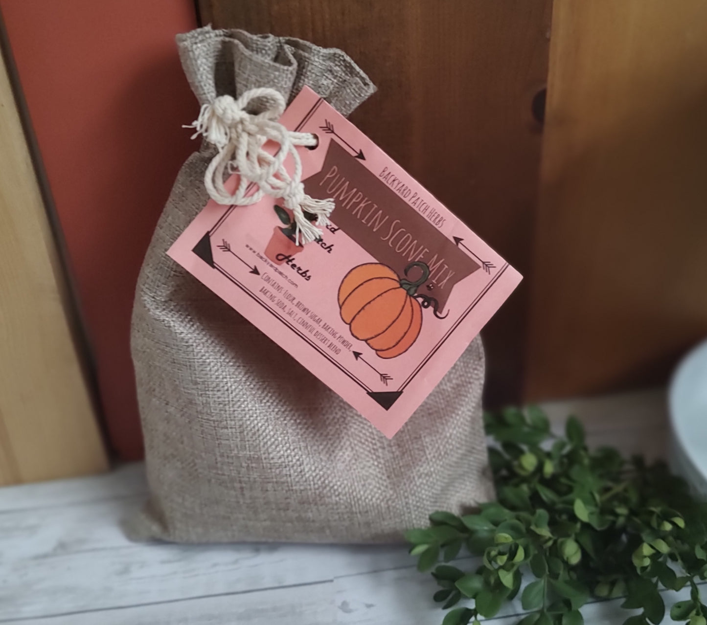 Pumpkin Scone Dry Mix, add your own pumpkin for a seasonal treat