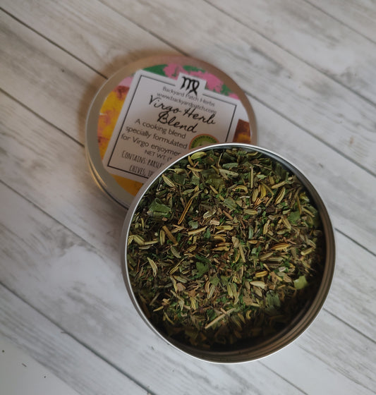 Zodiac Cooking and Tea Blend for the sign of Virgo (August 23 to Sept 22)