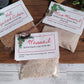 Three packages of Wassail, wine, and hot cider blends
