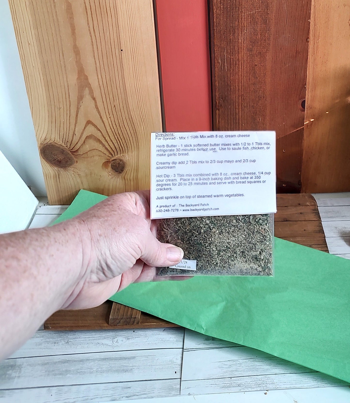 Butter N Cheese Herb Seasoning Blend for Cream Cheese or Butter