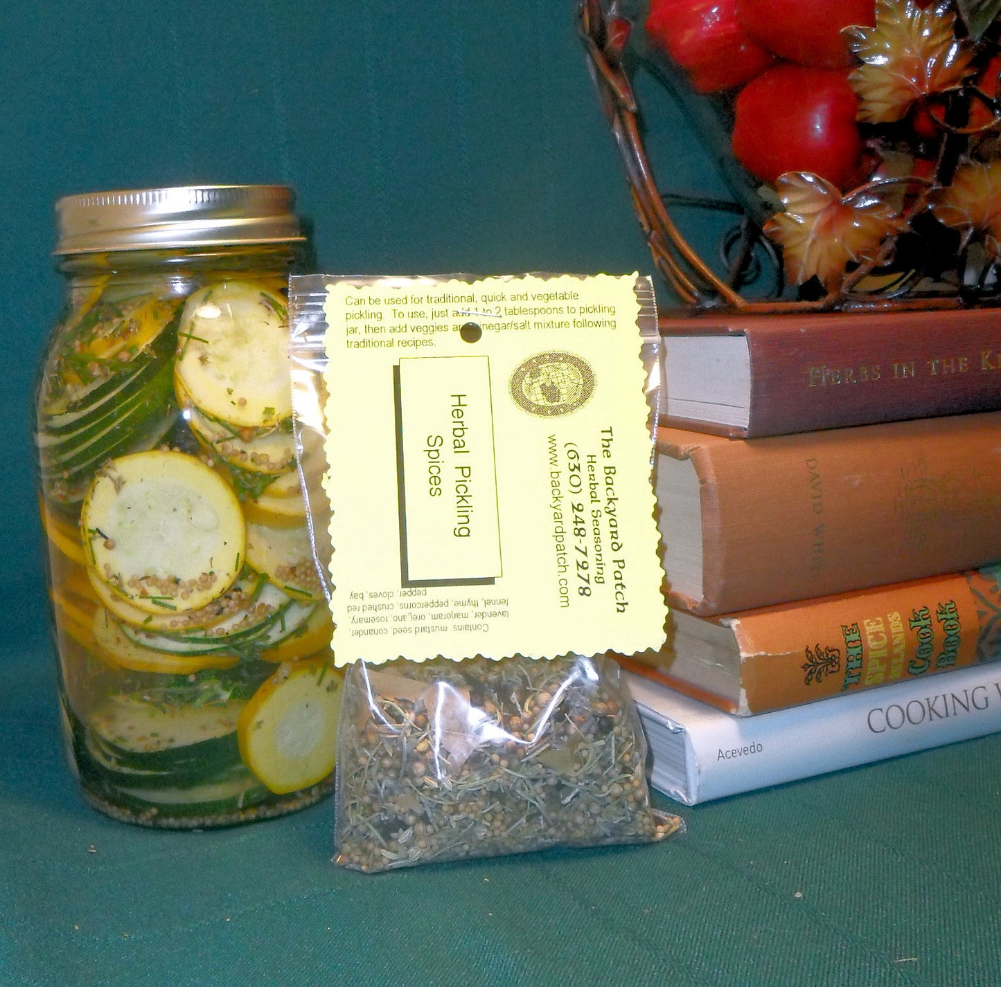 Pickling Spice Herb Seasoning, Salt Free Dry Herb Blend | Backyard Patch Herbs