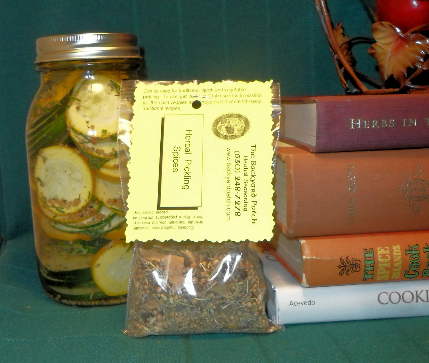 Pickling Spice Herb Seasoning, Salt Free Dry Herb Blend | Backyard Patch Herbs