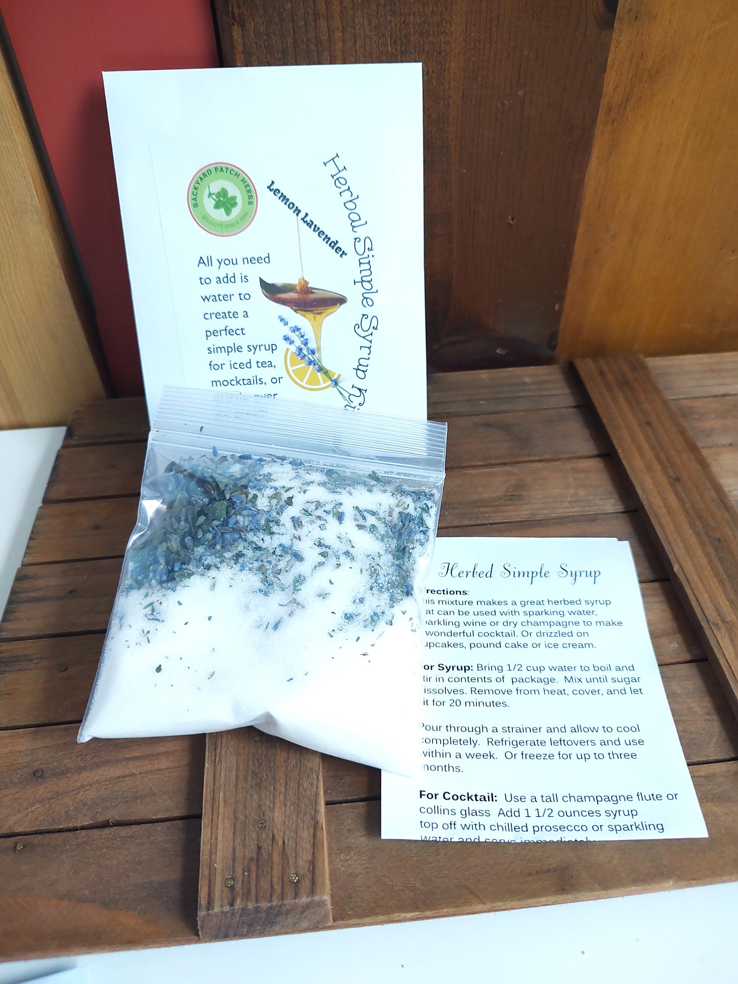 Herbal Simple Syrup Starter Kit