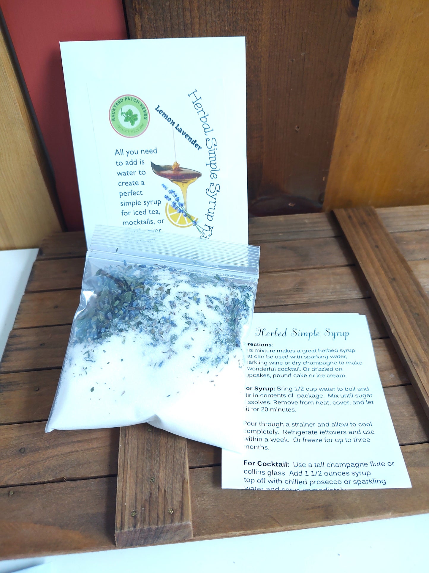 Herbal Simple Syrup Starter Kit