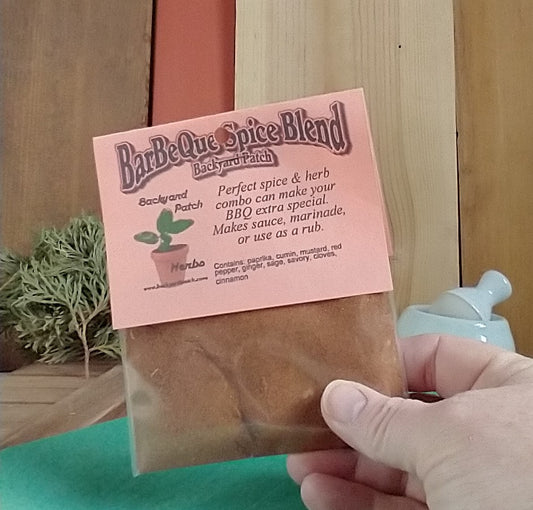 Bar-B-Que Spice Blend, salt-free barbecue sauce mix, dry meat rub or marinade