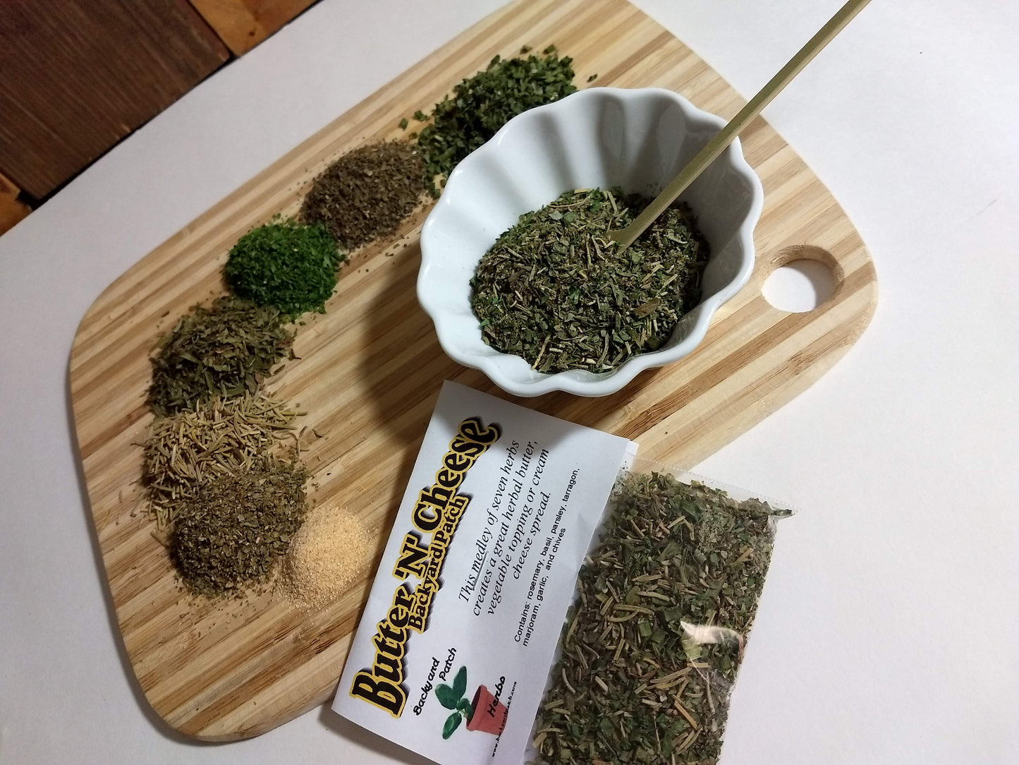 Butter N Cheese Herb Seasoning Blend for Cream Cheese or Butter