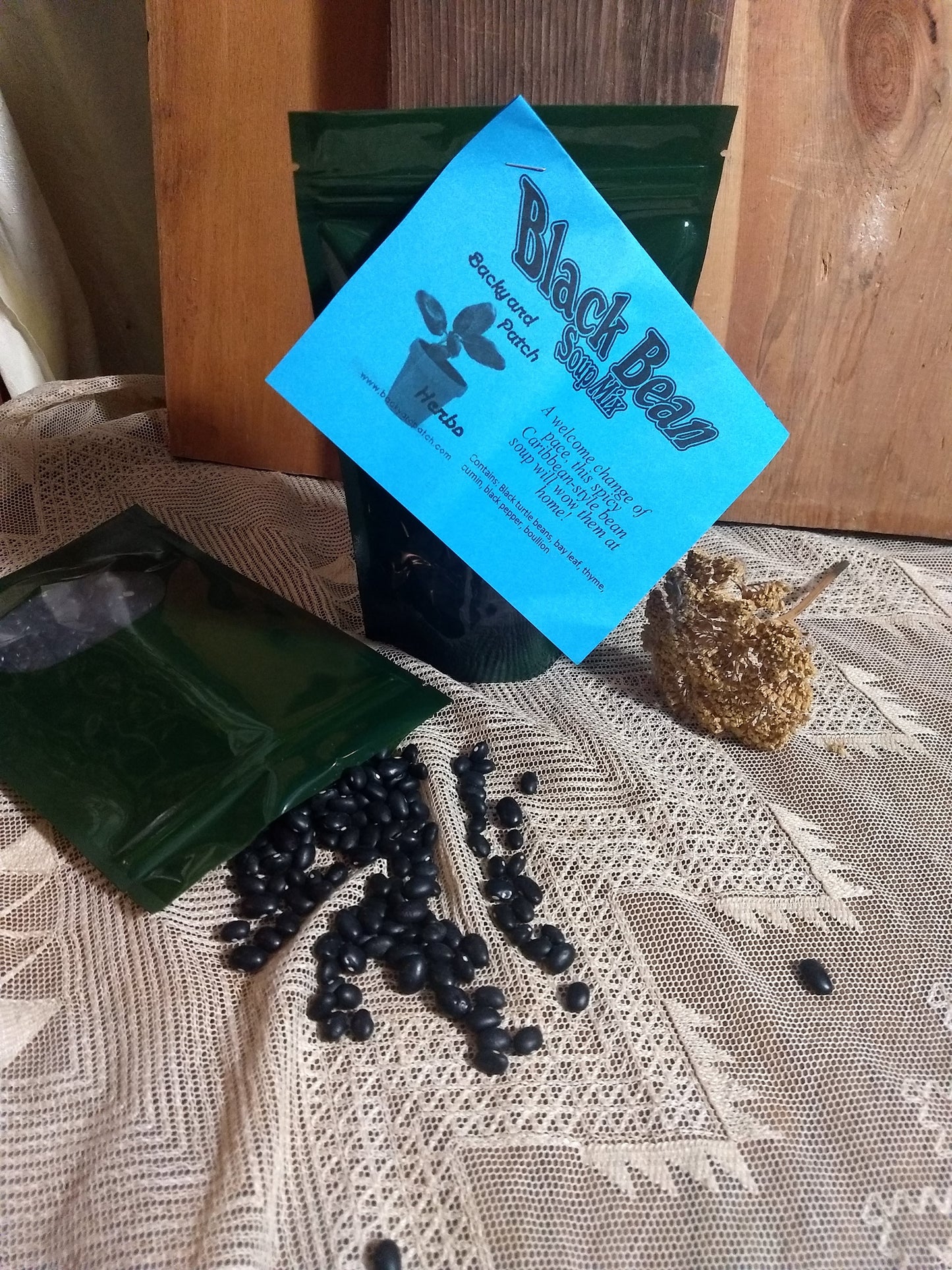 Black Bean Gourmet Salt-free Soup Mix