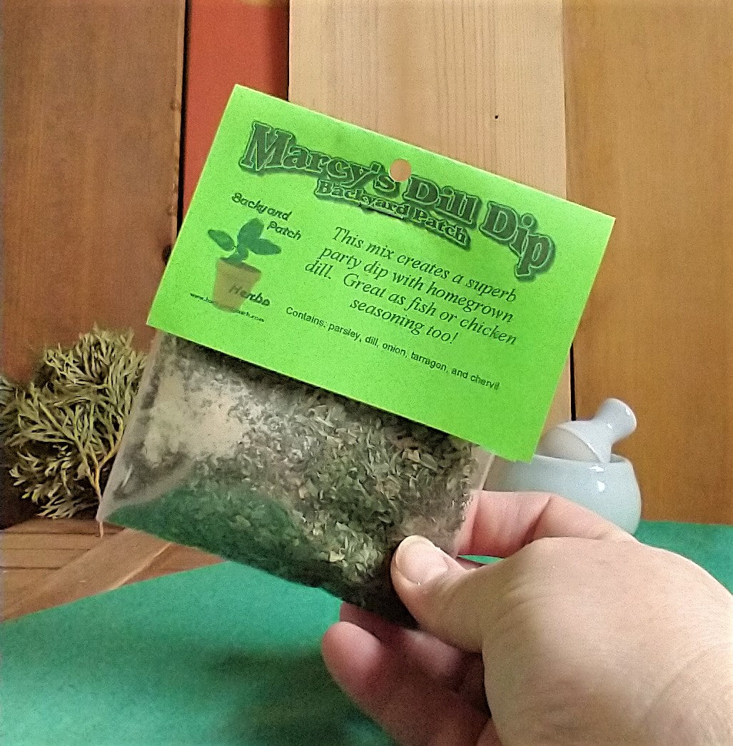 Dill Dip Mix Herb Blend for Cooking, Hand-blended salt-free dry HERB MIX
