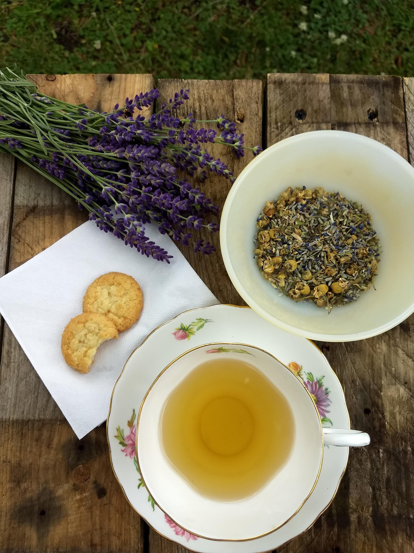 Dreamtime Loose Herbal Tea, lavender, chamomile, no caffeine