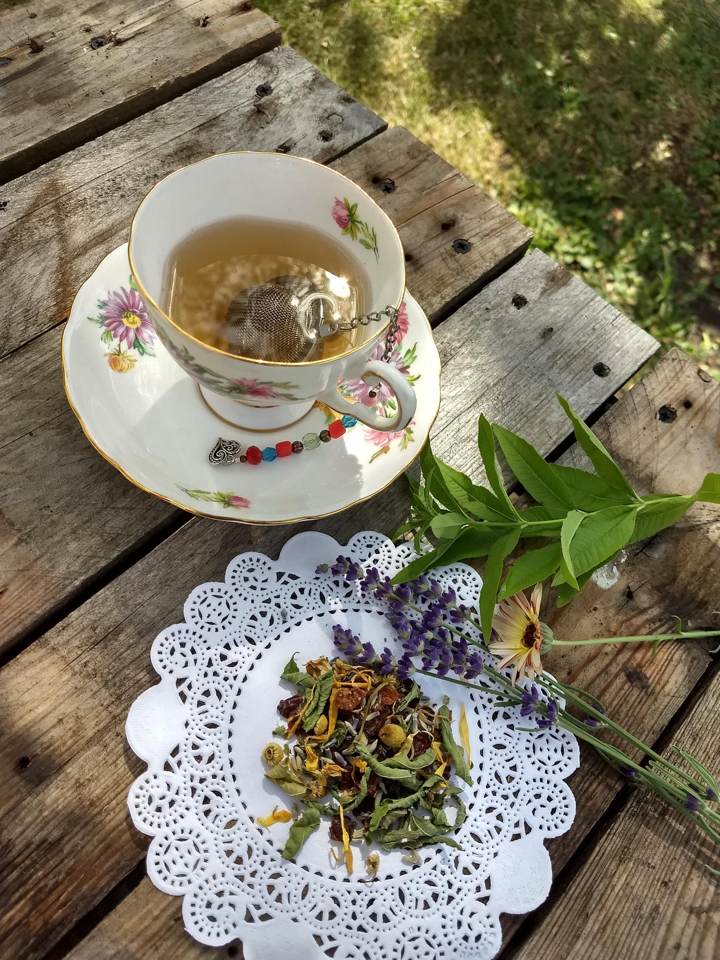 Garden Walk Herb Tea Blends, various recipes
