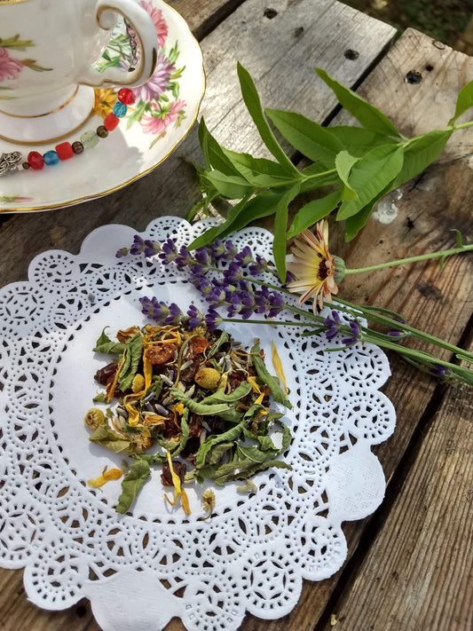 Garden Walk Herb Tea Blends, various recipes