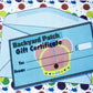 Backyard Patch Gift Certificate / Gift Card