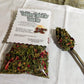 Holiday Tea Blend, Holiday Holy Basil Tea, Tulsi Tea, Lemon Balm, Elderflower, Rose petals