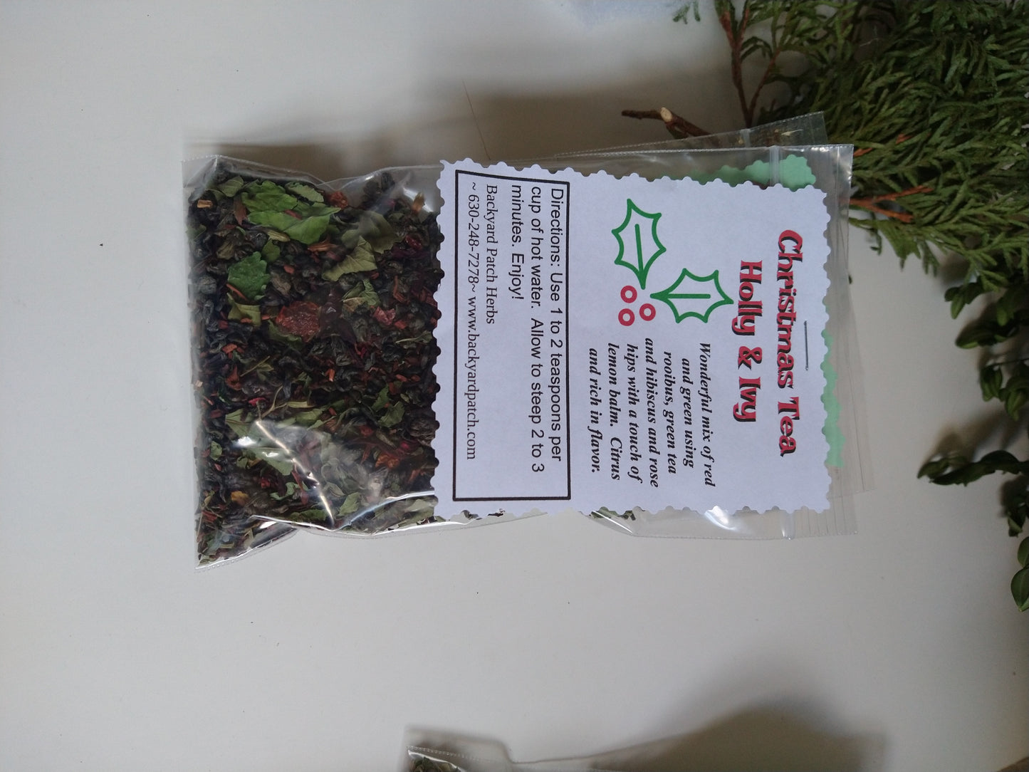 Holiday Theme Limited Edition Herb flavored Teas - Christmas, Chanukah, Kwansaa and more