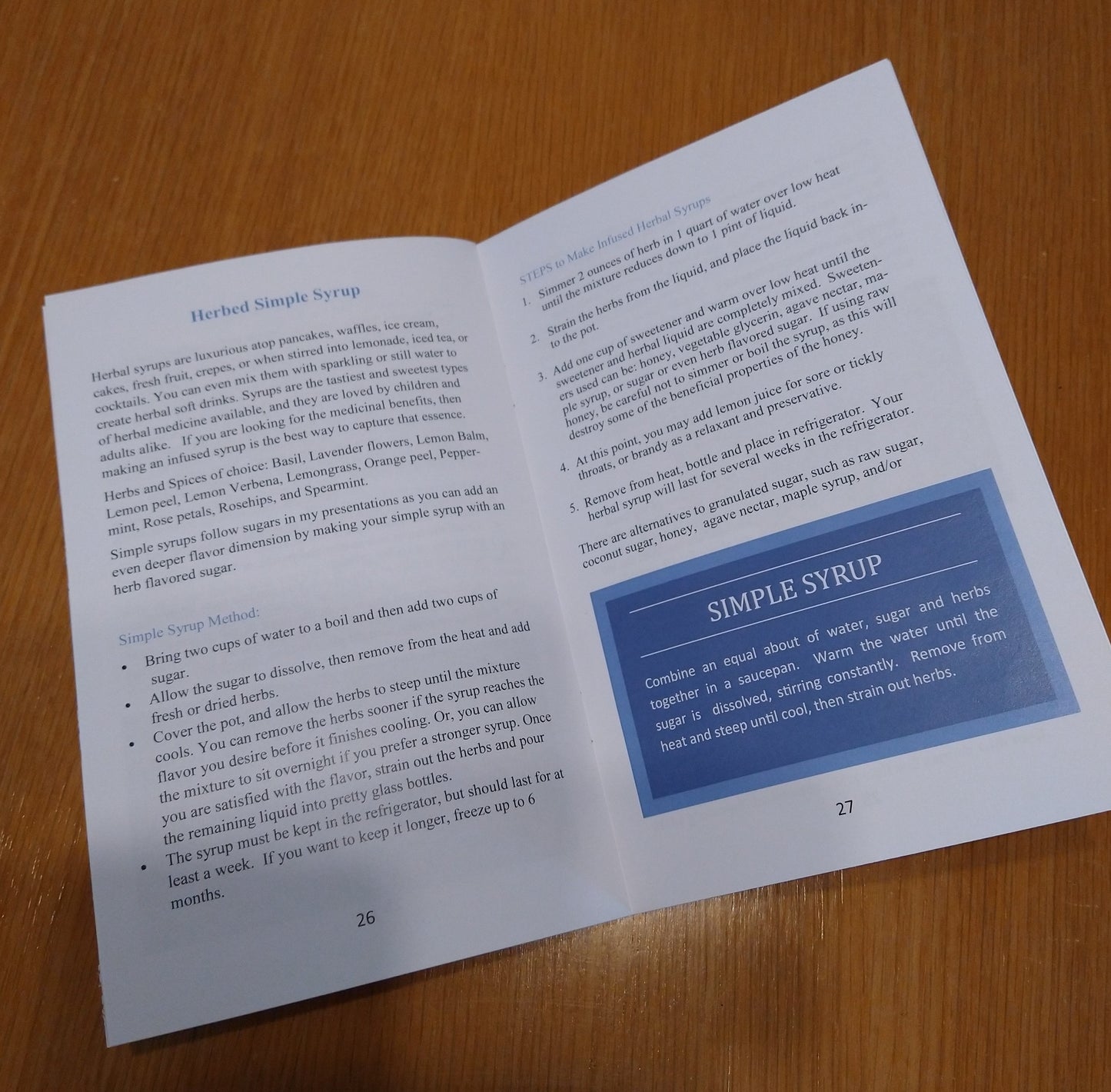 Book - Infusion (infusing the flavor of herbs)- Herbs R Easy series by Marcy Lautanen-Raleigh