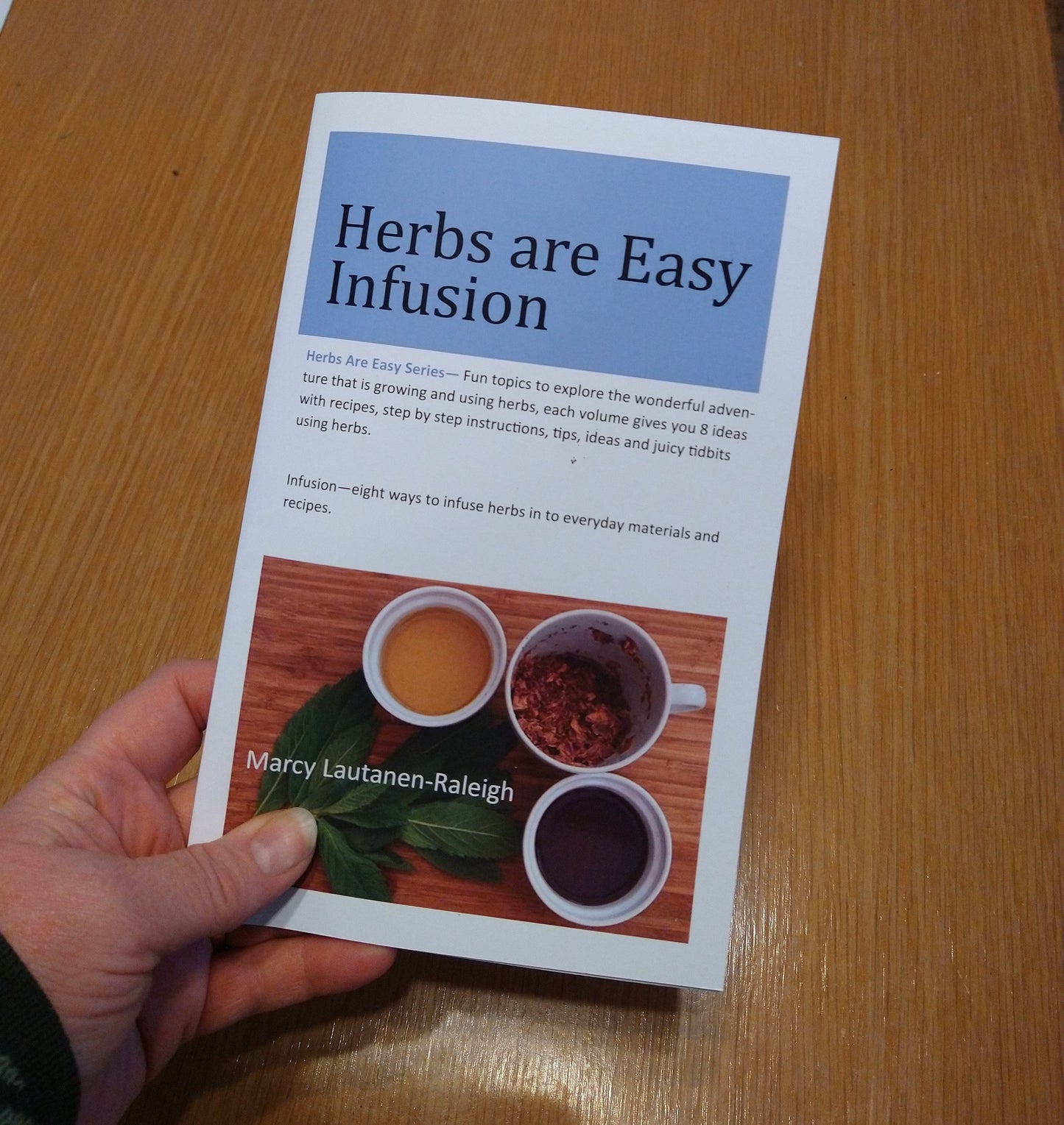 Beginner Mocktails - Herbs R Easy series by Marcy Lautanen-Raleigh