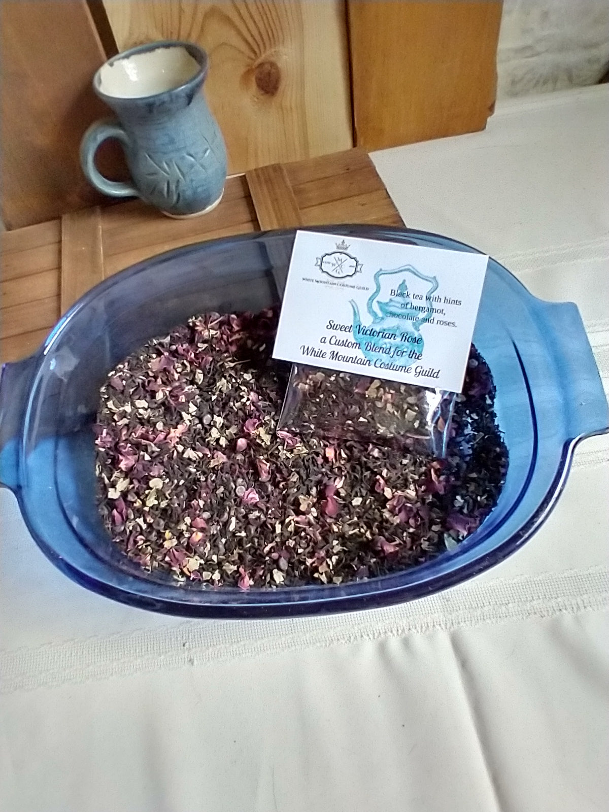 Custom Tea White Mountain Costume Guild