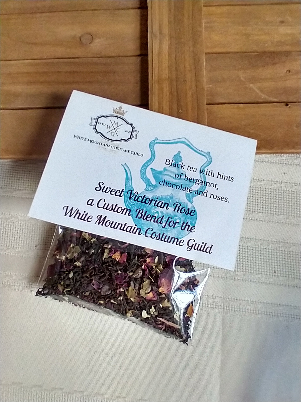 Custom Tea White Mountain Costume Guild