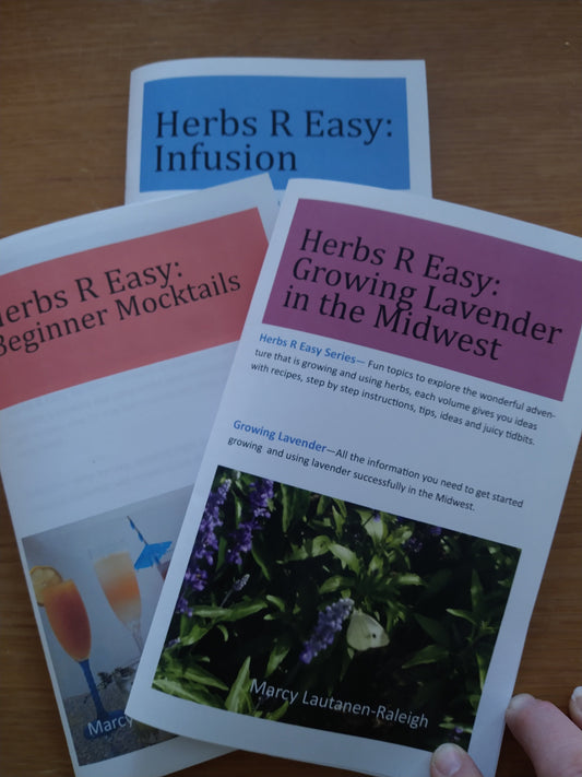 Beginner Mocktails - Herbs R Easy series by Marcy Lautanen-Raleigh