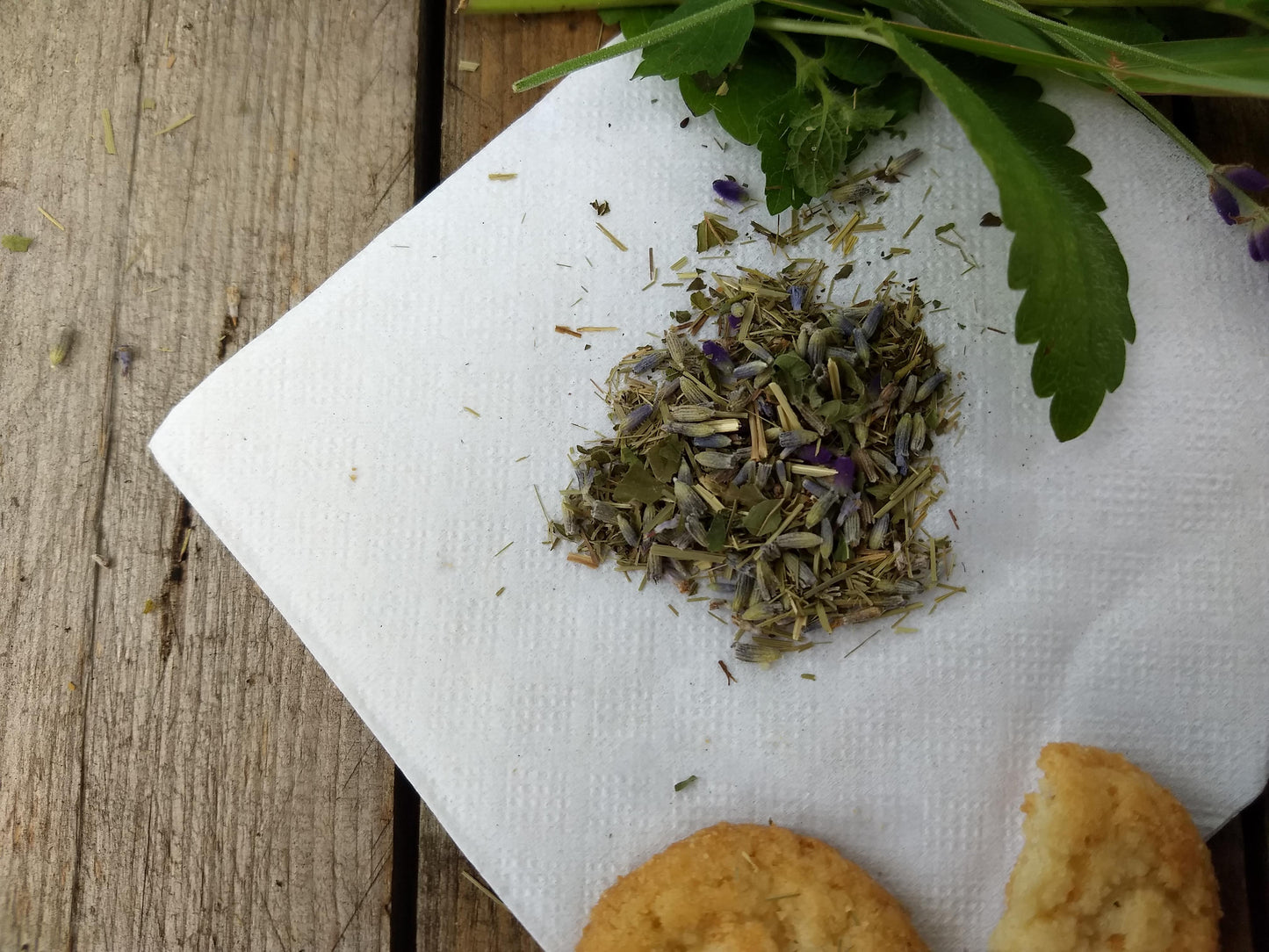 Lemon Lavender Splash Loose Herbal Tea, caffeine free