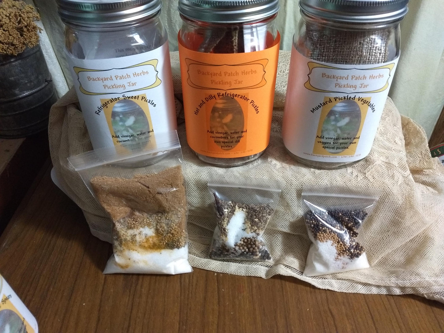 DIY Refrigerator Pickles, 5 flavors to choose from