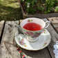 Tangy Hibiscus Loose Herbal Tea, rose hips, hibiscus, no caffeine