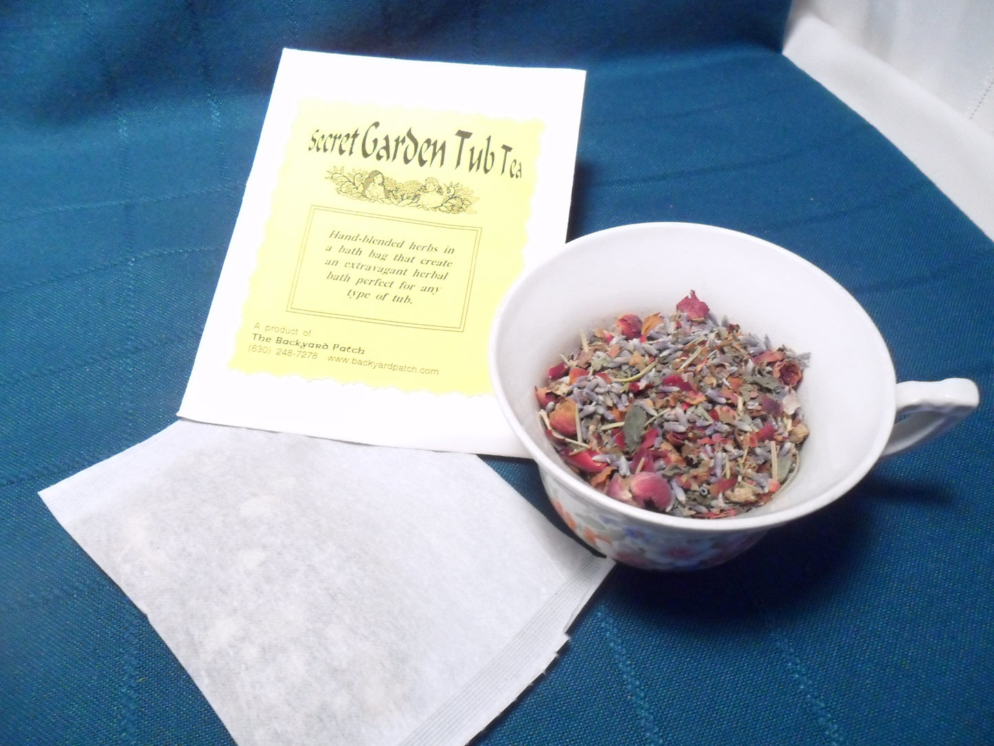 Herb infused Bath Bags, Bath Sachets, Tranquil bath, Shower Bags