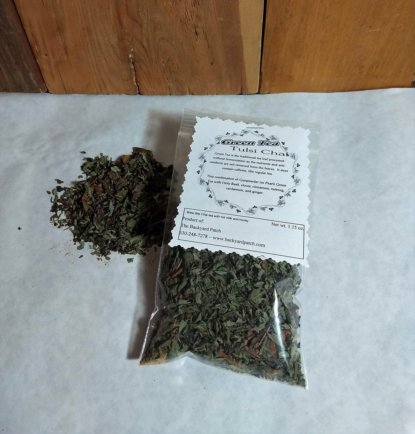 Chai Tea, both Green and Black Teas with spices and herbs, 3 different flavors,