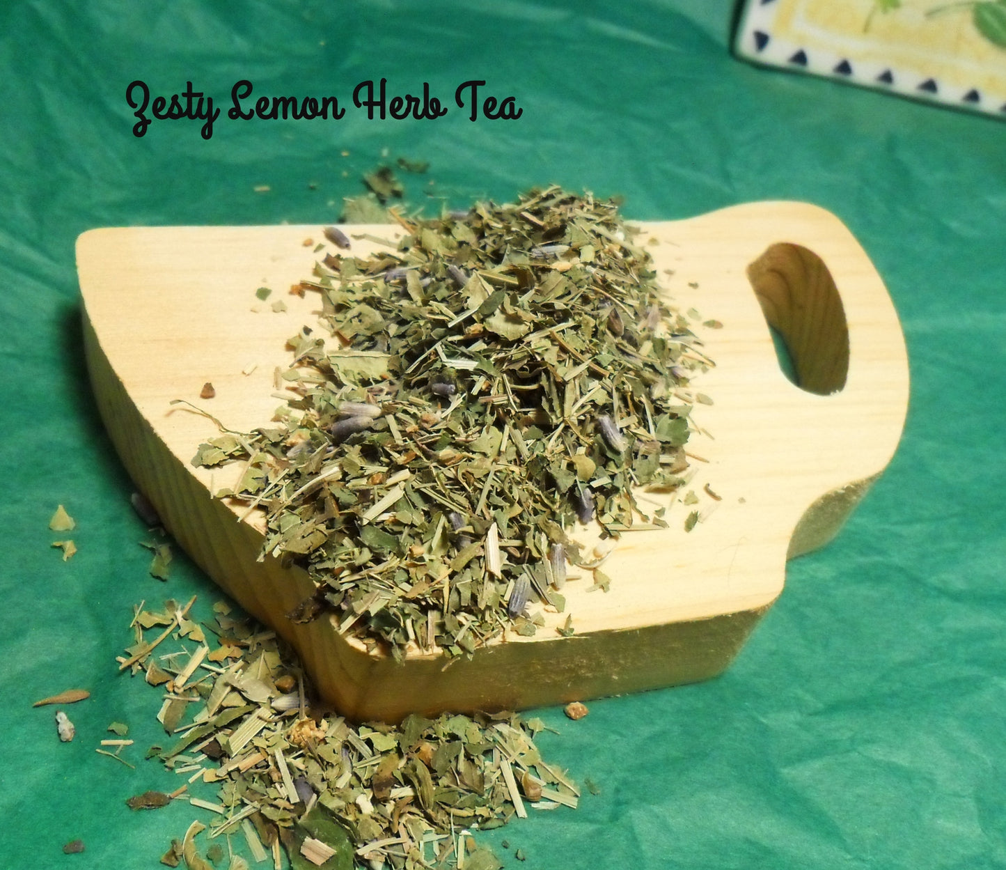 Zesty Lemon Loose Herbal Tea, Lemon Verbena, lemon balm, lavender, no caffeine