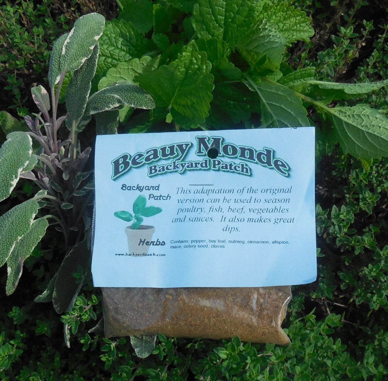 Rubs for Grilling, Dry Herb Cooking Mixes with no salt or preservatives by Backyard Patch Herbs