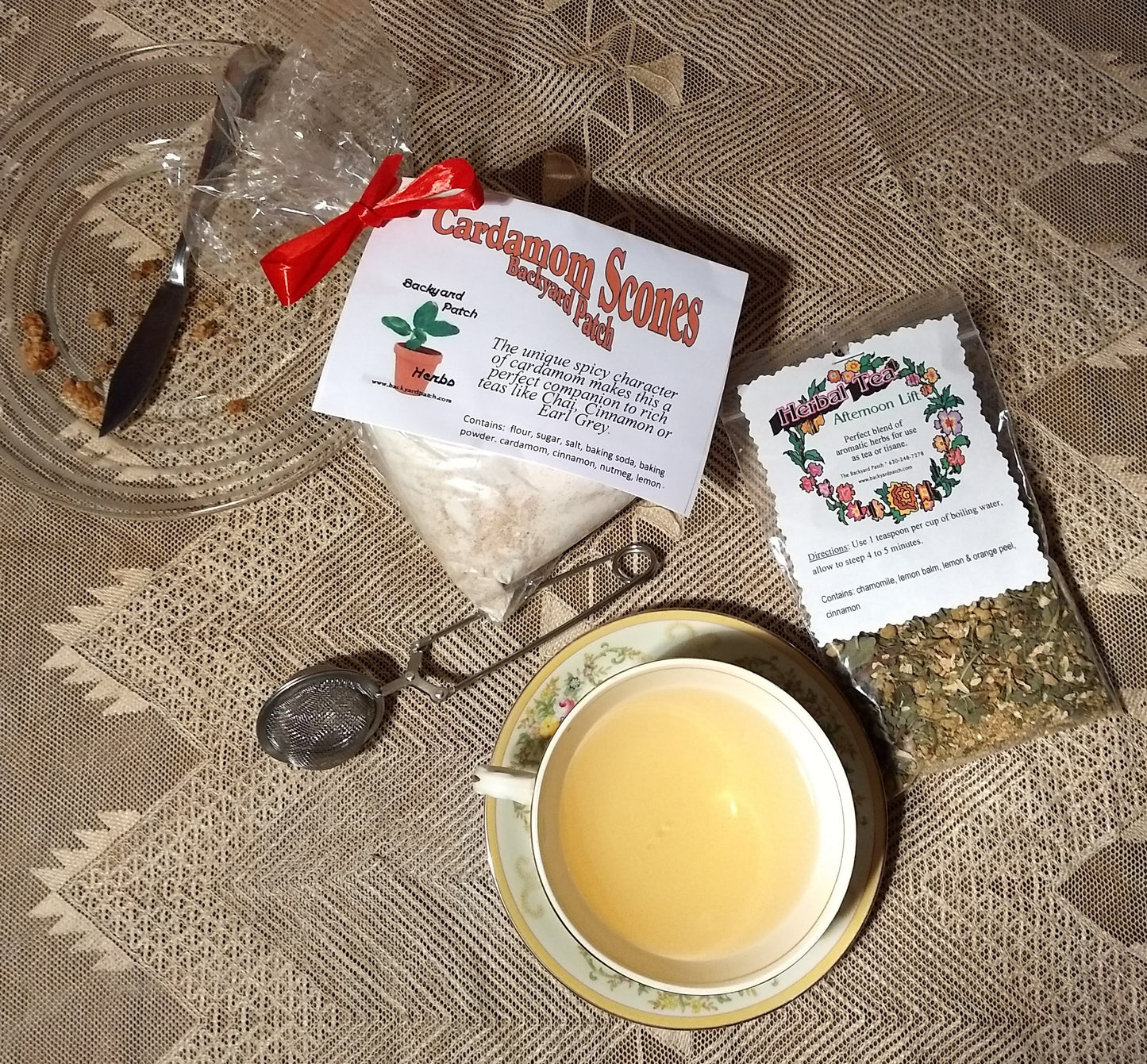 Dry Scone Mixes, many flavors, cranberry, poppy seed, lemon, orange, lavender