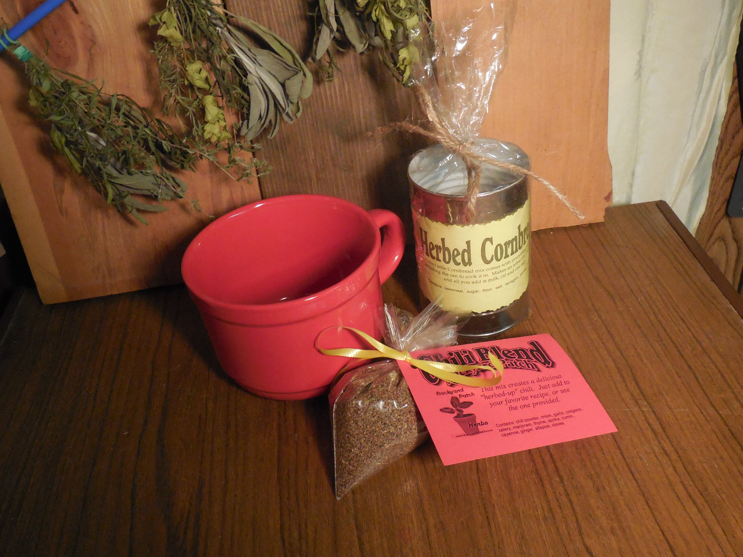 Chili Herb Blend, Gourmet dry soup mix, can be vegan or vegetarian, organic