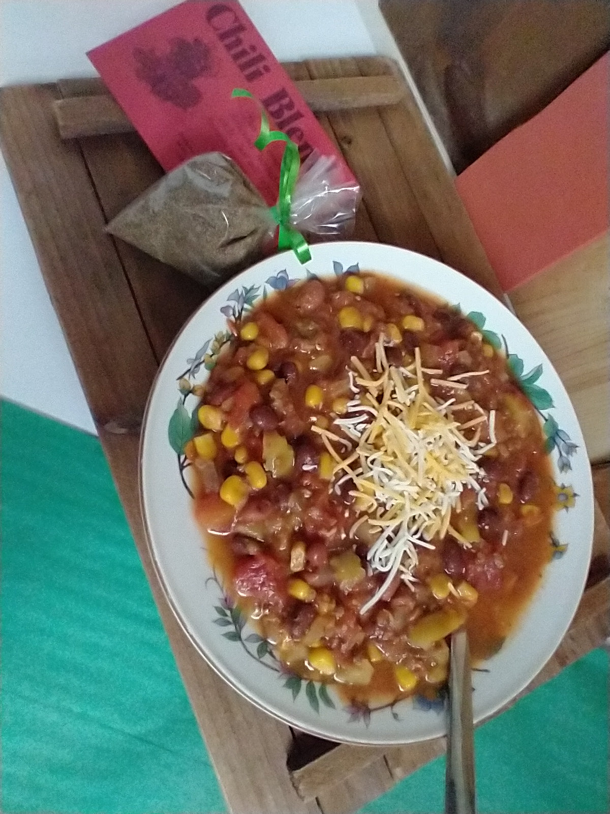 Chili Herb Blend, Gourmet dry soup mix, can be vegan or vegetarian, organic