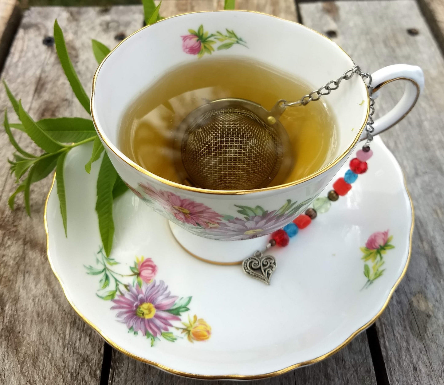 Cinnamon Spice Loose Herbal Tea,  Cinnamon, chamomile, lemon balm, caffeine free