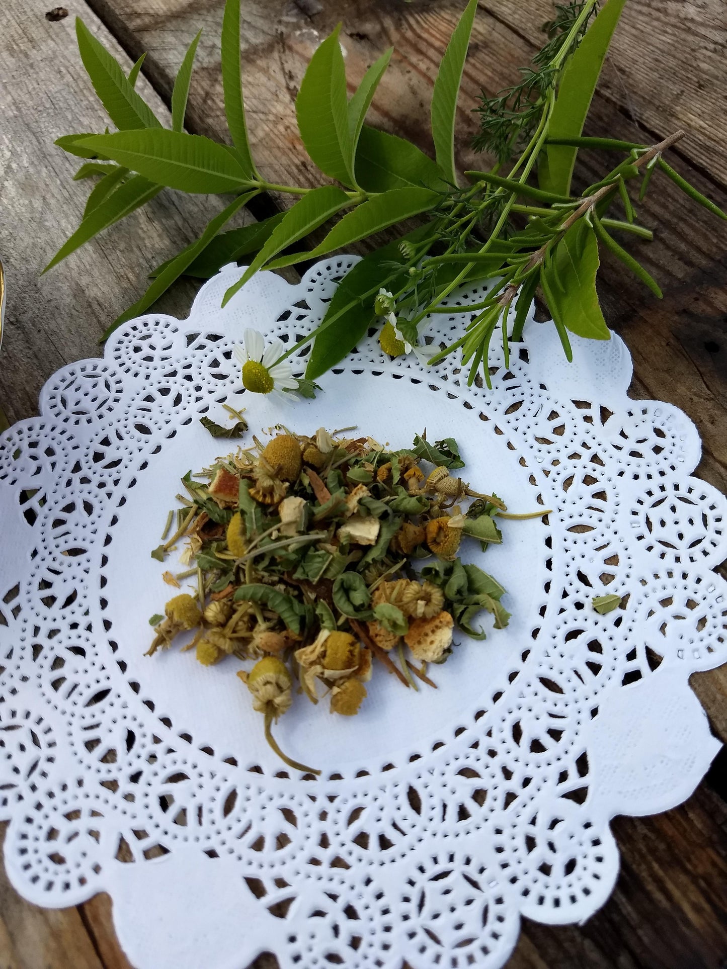 Cinnamon Spice Loose Herbal Tea,  Cinnamon, chamomile, lemon balm, caffeine free