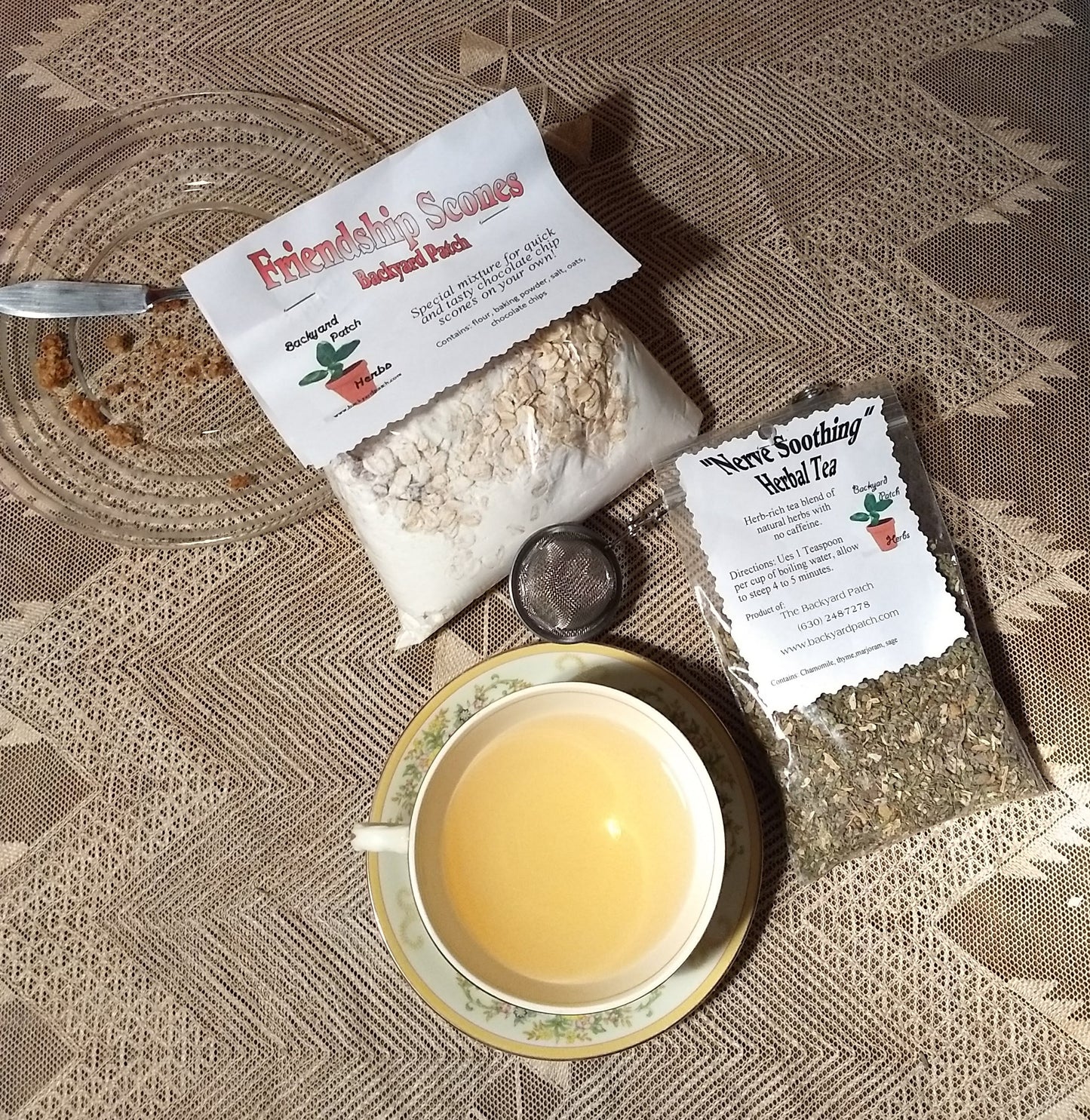 Dry Scone Mixes, many flavors, cranberry, poppy seed, lemon, orange, lavender