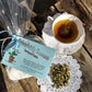 Scone and Tea Gift Package, Chocolate Chip Friendship Scone Dry Mix and Holiday Tulsi Herb Tea, gift set, gift basket